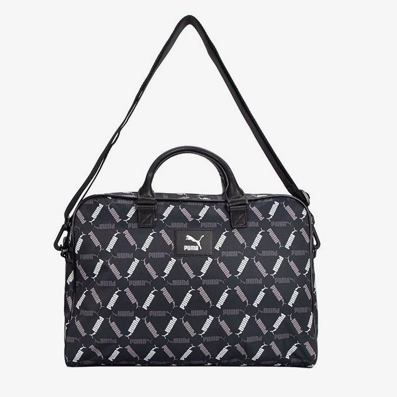Puma/彪马正品当季新款女子运动休闲满印logo手提包079164-01