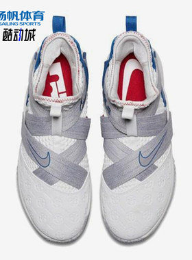 Nike/耐克正品2025冬季款男士减震中帮魔术贴篮球鞋AO2609-101