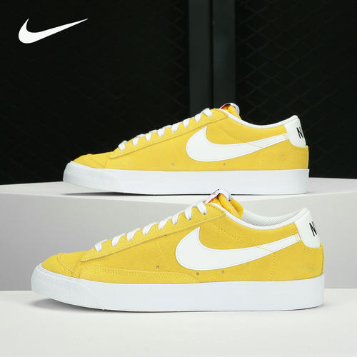 耐克夏季男子低帮透气板鞋