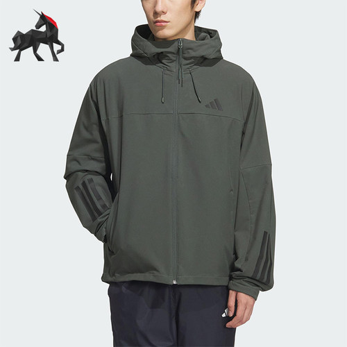 Adidas/阿迪达斯正品V SFT SHELL JK2男女运动加绒户外外套KF5225