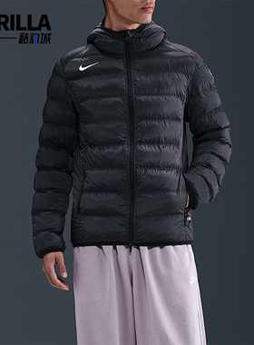 Nike/耐克正品Total90新款男黑米白色休闲经典夹克外套HV3508-010