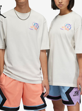 Nike/耐克正品Air Jordan男子运动休闲宽松短袖T恤DV7490-030