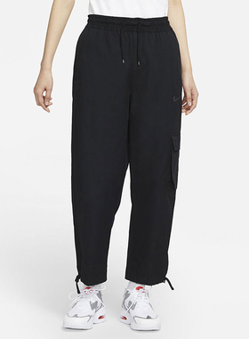 Nike/耐克正品2025女士日常直筒印花透气运动耐穿长裤CZ9331-010