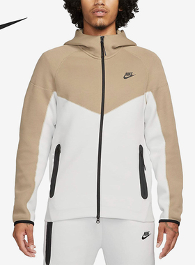 Nike/耐克正品2025冬季款男士日常连帽拼接耐穿外套FB7922-121