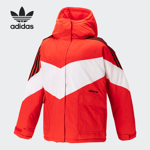 新款 Adidas 2020春季 运动棉服FQ2413 阿迪达斯正品 三叶草女子冬季