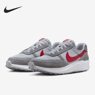 耐克正品 FJ4195 Waffle 耐磨厚底低帮运动鞋 004 Nav男士 Nike