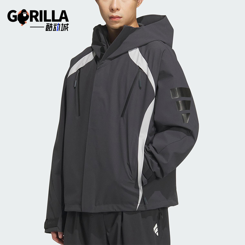 Adidas/阿迪达斯正品FUSTL P JKT男士经典运动健身夹克外套KA2431