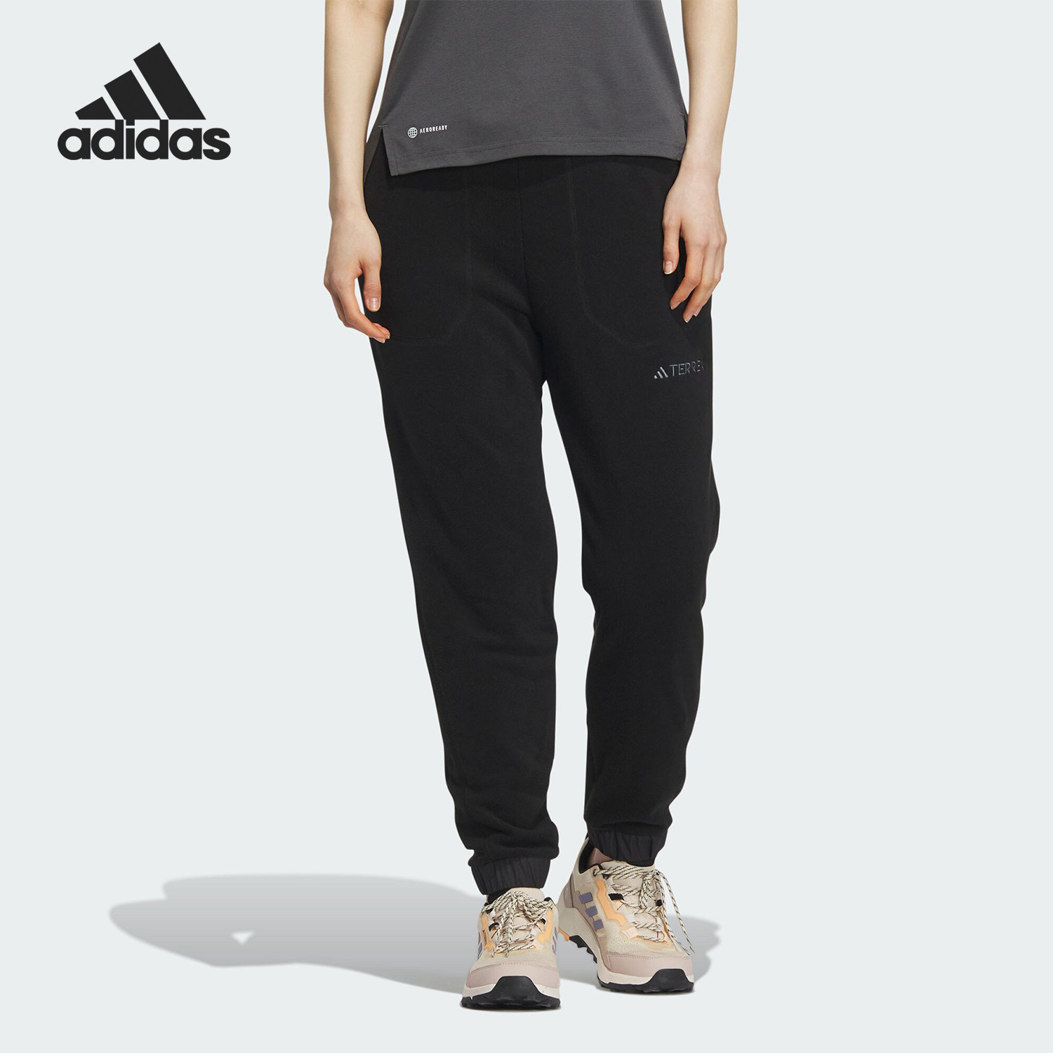 Adidas/阿迪达斯正品新款女士户外加绒束脚运动长裤IL9005,运动服/休闲服装,运动长裤,淘宝优惠券,粉丝福利购,淘宝优惠卷