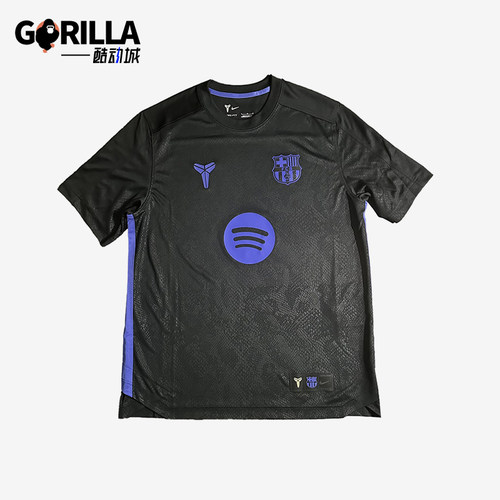 Nike/耐克正品FCBarcelona新款休闲训练短袖经典足球衣IM7853-011