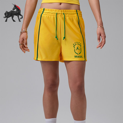 Nike/耐克正品Jordan Brooklyn女士透气经典针织短裤IO2457-741