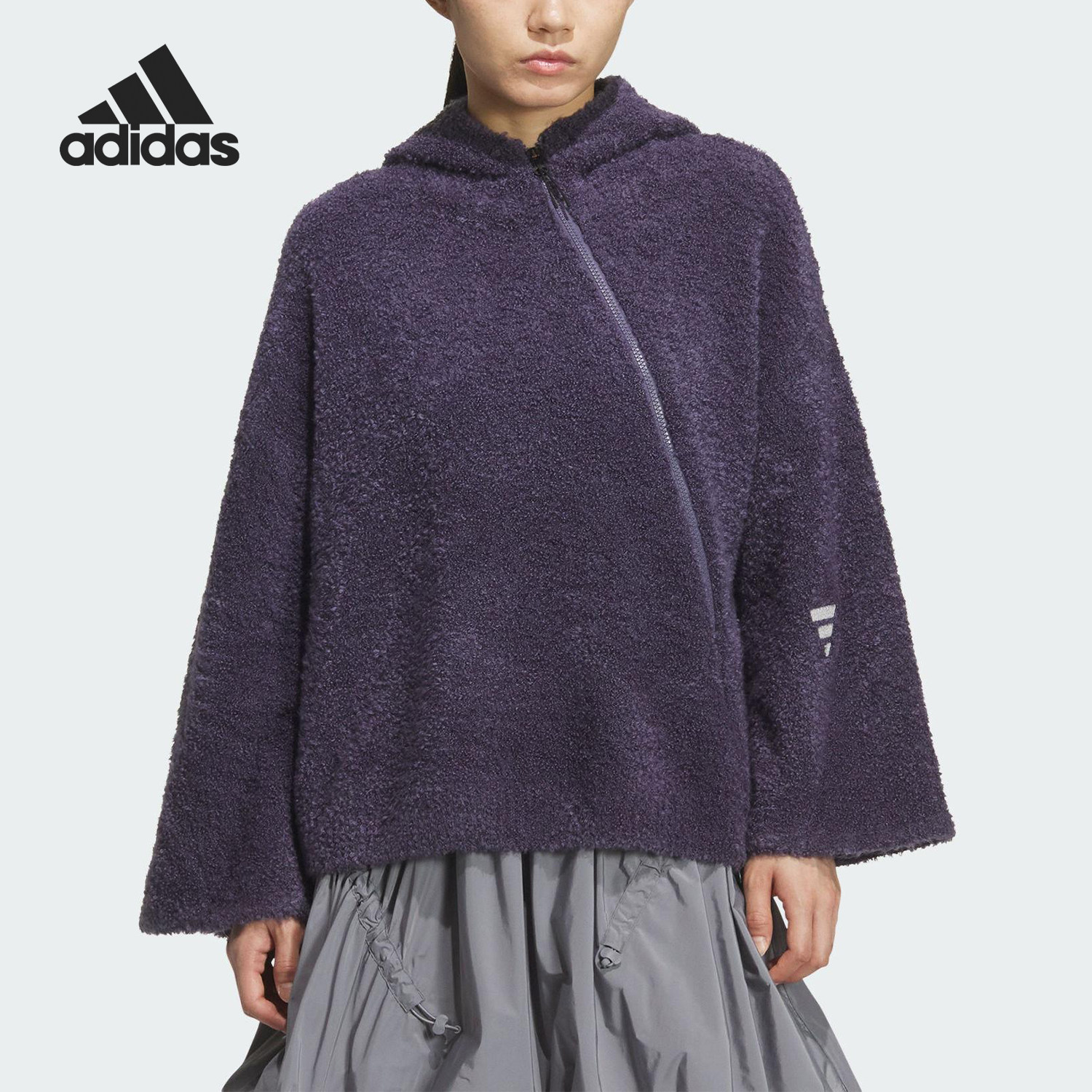 Adidas/阿迪达斯官方正品2025秋季款女士连帽耐穿针织外套KC5783,运动服/休闲服装,运动茄克/外套,淘宝优惠券,粉丝福利购,淘宝优惠卷