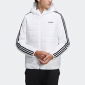 Neo 正品 男子运动保暖连帽棉服H14200 阿迪达斯 Adidas