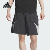 宽松透气运动休闲短裤 Adidas 男士 新款 JL9995 阿迪达斯正品