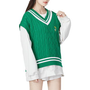 Puma/彪马官方春季新款女子针织运动休闲V领马甲537969-86