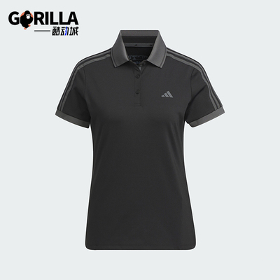 阿迪达斯女士透气POLO衫