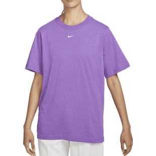 Nike/耐克官方正品Sportswear女士圆领透气针织短袖T恤FD4150-521