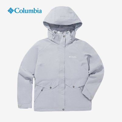 Columbia/哥伦比亚正品女户外羽绒内胆三合一冲锋衣WR1216|WE6347