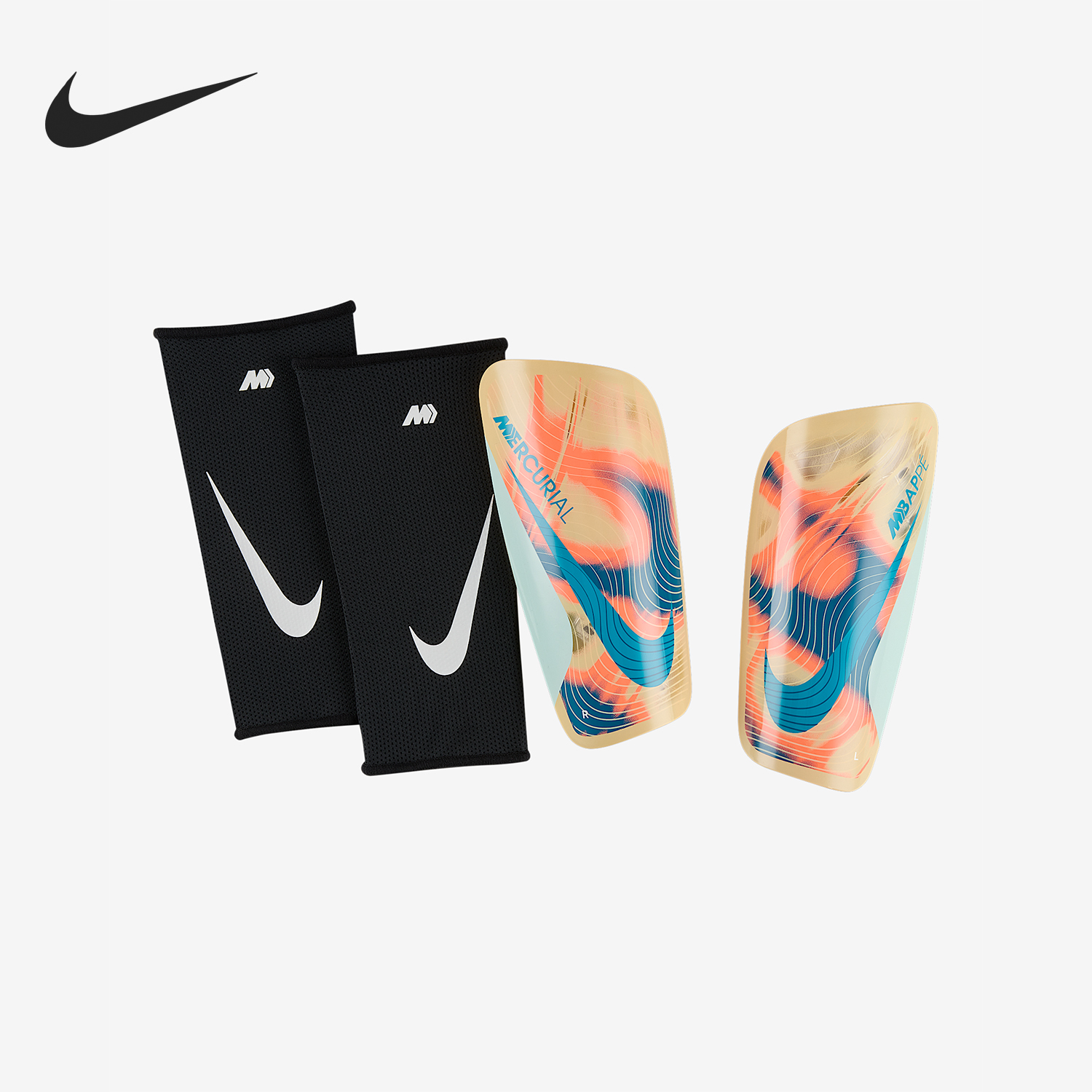 耐克男女足球耐磨训练护腿板