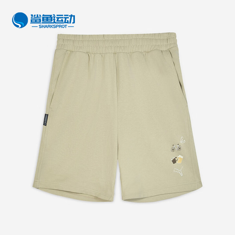 Puma/彪马正品2025 男士耐穿运动户外透气宽松日常短裤634795-91