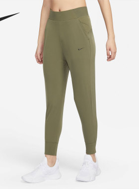 Nike/耐克正品春季新款女子运动训练针织长裤CU4612-222