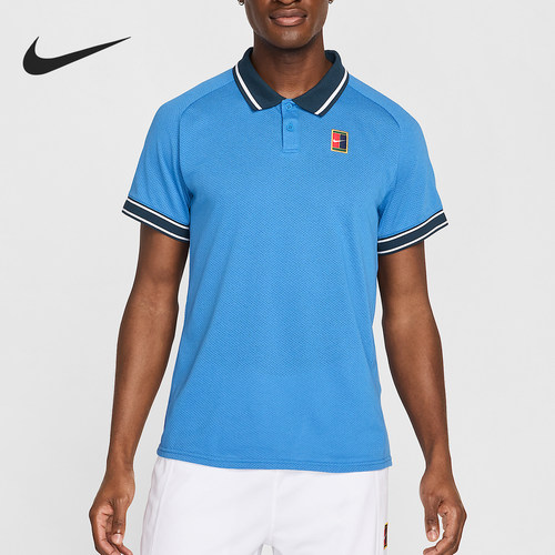 Nike/耐克正品Court Heritage男士宽松透气短袖POLO衫FQ2101-402