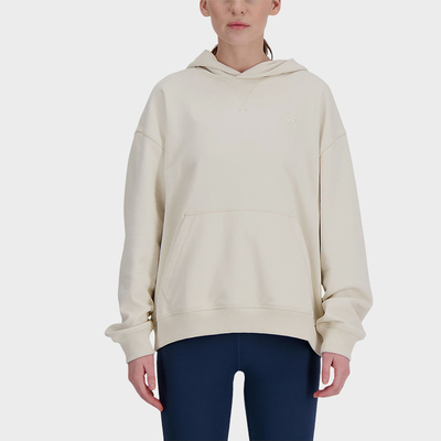 New Balance/NB正品运动女子时尚简约连帽卫衣套头衫WT41537-LIN