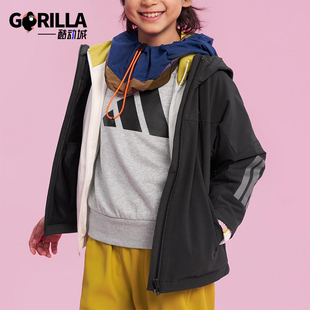 JACKET儿童运动梭织户外外套KS0652 WOVEN Adidas 阿迪达斯正品