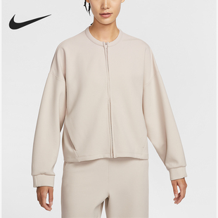 Nike/耐克官方正品2026春季款女士圆领针织耐穿外套II5326-104