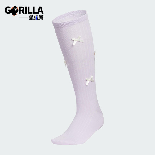 Adidas/阿迪达斯正品三叶草女士中筒时尚经典运动袜一双装KF3474