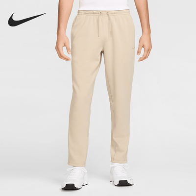 耐克男士运动锥形针织长裤