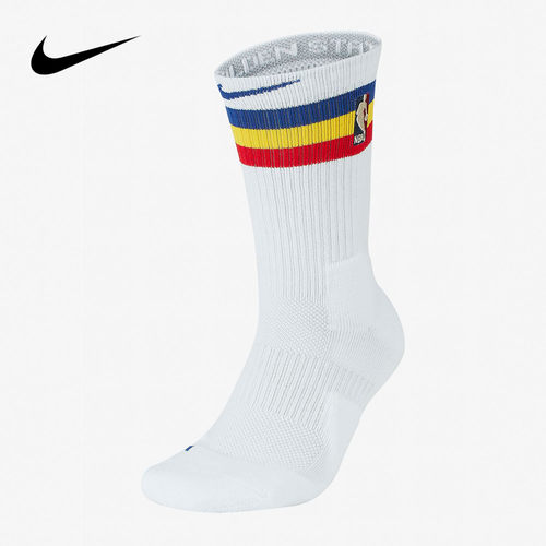Nike/耐克正品金州勇士队 ELITENIKE  CREW 运动袜 CK4790