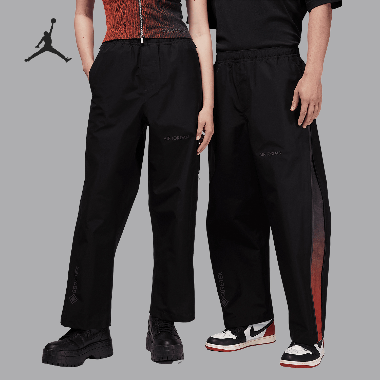 Nike/耐克正品JORDAN男士户外硬壳冲锋运动长裤HF9288-010