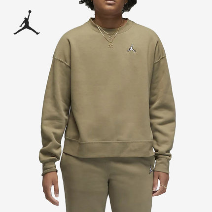 Nike/耐克官方正品Air Jordan女子加绒保暖运动卫衣DQ4463-351