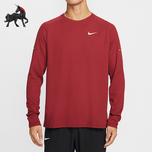 Nike/耐克正品Stride Dri-FIT男士印花针织长袖上衣HV2706-613