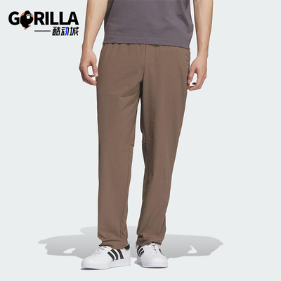 Adidas/阿迪达斯正品BOTTOMS男士经典复古直筒运动休闲长裤KE6002