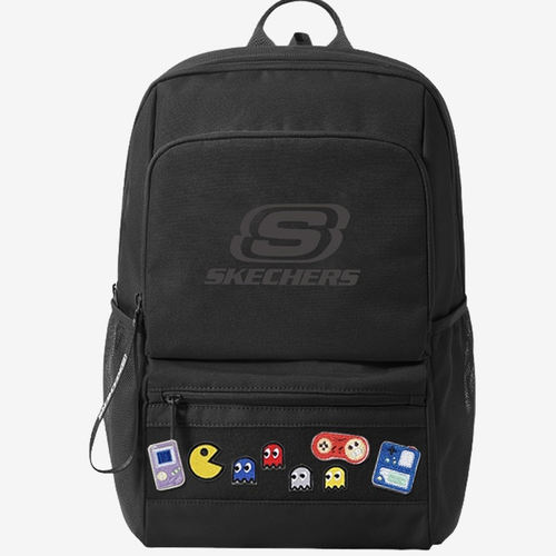 Skechers斯凯奇正品男女电脑插袋拉链旅行双肩背包L424K129-0018