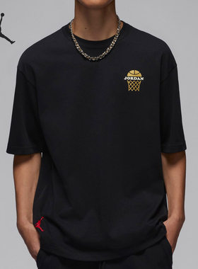 Nike/耐克官方正品JORDAN男士圆领透气休闲运动短袖HM4901-010