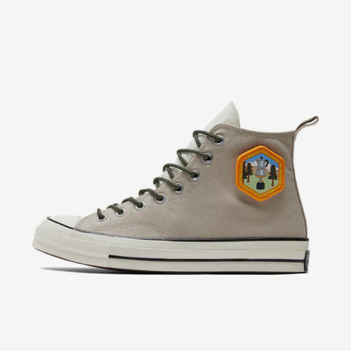 Converse/匡威正品新款男女同款复古日常高帮系带帆布鞋A06076C
