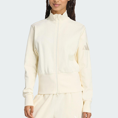 Adidas/阿迪达斯正品2025秋季款女士日常立领针织耐穿外套JW7434