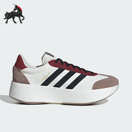 Adidas/阿迪达斯正品三叶草男女轻便耐磨厚底低帮运动鞋JR7000