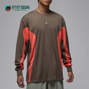 耐克正品 T恤IF1886 春秋JORDAN男士 印花球衣长袖 040 透气时尚 Nike