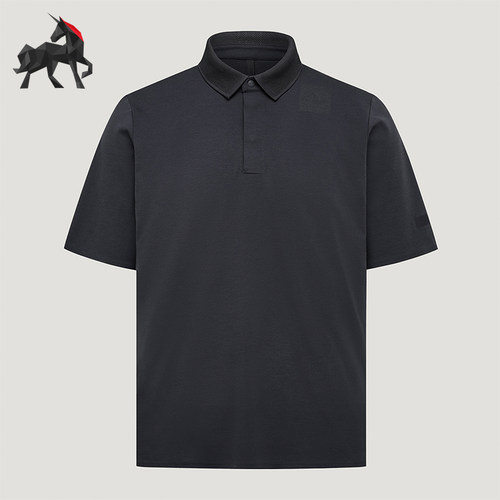 Adidas/阿迪达斯正品男士简约凉感亲肤休闲短袖POLO衫KY7767