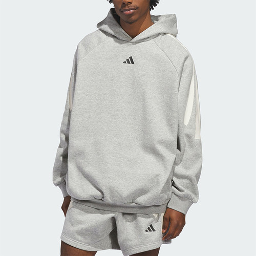 Adidas/阿迪达斯正品BasketbalBasketbalFLEC经典连帽卫衣KB7540