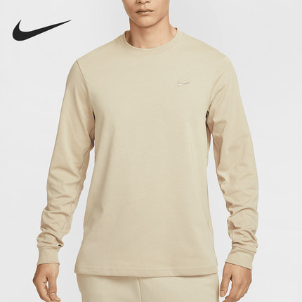 Nike/耐克官方正品2024新款男士运动休闲圆领长袖T恤FB8586-251