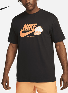 Nike/耐克正品圆领透气新款夏季男子时尚短袖上衣FB9804-010