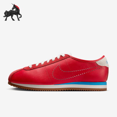 Nike/耐克正品Cortez Leather女士轻便皮面经典运动鞋HQ1841-600