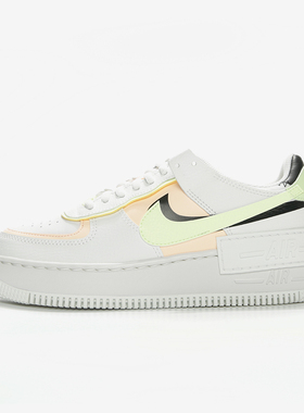 Nike/耐克正品Air Force 1 AF1女士经典马卡龙厚底板鞋CI0919-107