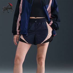 HV4032 Nike 女士梭织中腰宽松复古透气运动短裤 夏季 410 耐克正品