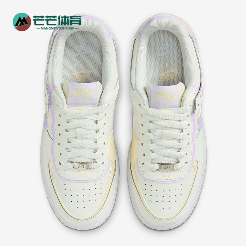 Nike/耐克正品2025新款女士拼接运动休闲经典厚底板鞋DZ1847-113