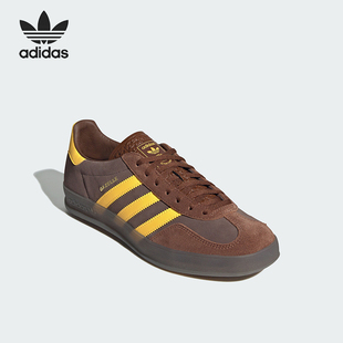 复古运动麂皮板鞋 三叶草男女经典 JI2588 阿迪达斯正品 Adidas